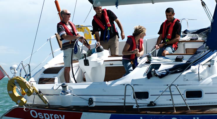 Build on your sailing experience towards becoming a fully competent skipper